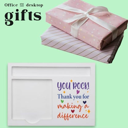 You Rock Inspirational Thank You Gift for Coworker Teacher Volunteer