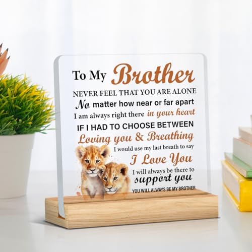 Brother Gifts for Brother from Sister Bro, Birthday Gifts for Brother