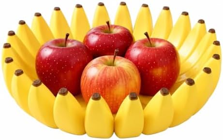 Banana Fruit Bowl, Banana Bowl, Cute Kitchen Counter Decor Basket For