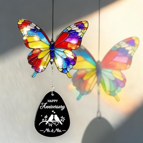 Anniversary Wind Chimes Gifts for Couples,Mr & Mrs Gifts