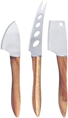 Swissmar 3-Piece Cheese Knife Set for Charcuterie Board - Elegant