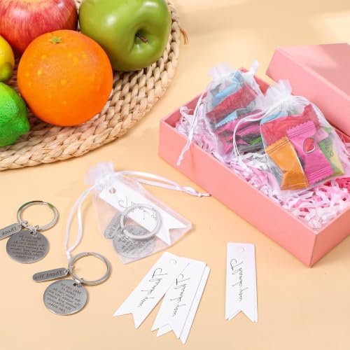 150 Pcs Employee Appreciation Gifts Bulk, Thank You Keychains with