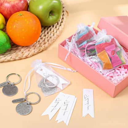 150 Pcs Employee Appreciation Gifts Bulk, Thank You Keychains with
