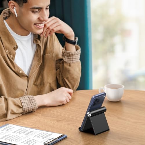UGREEN Cell Phone Stand for Desk, Fully Foldable&Adjustable Phone
