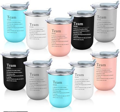 Reallnaive 10 Pcs Back to School Teacher Gifts Bulk, Cohesion, Neutral