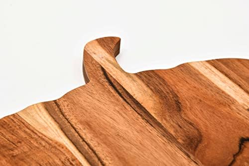 Halloween Pumpkin Shaped Wood Cutting Board for kitchen Decoration