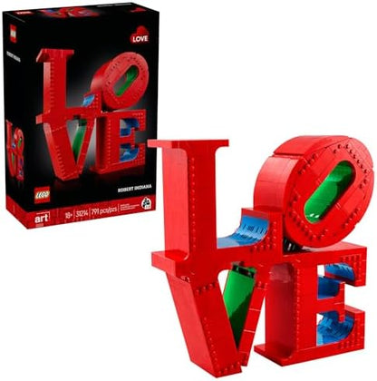 LEGO Art Love Collectible Building Set - DIY Kit for Adults, Ages 18+