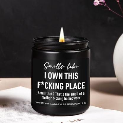 Younift Funny Scented Candle, House Warming Gifts New Home