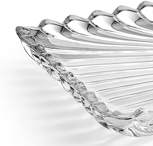 Mikasa Estate Crystal Glass Rectangular Serving Decorative Tray