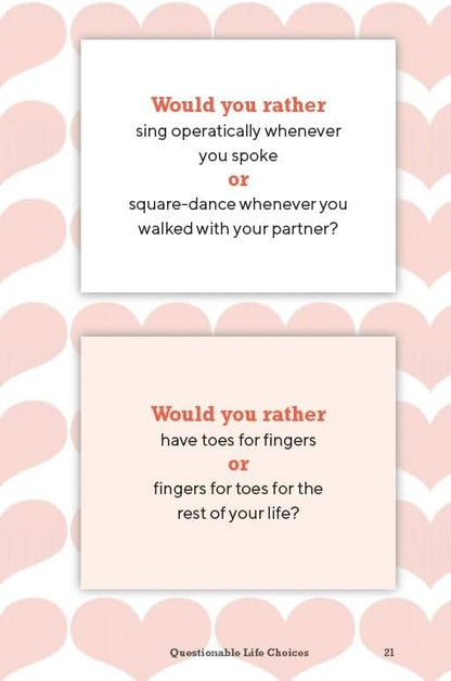 Would You Rather? Questions for Couples: Laugh and Grow Closer with