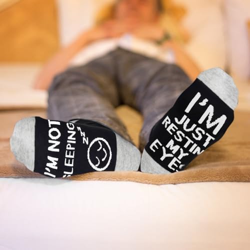 Funny Socks Gifts for Men, Christmas Stocking Stuffers for Dad Husband