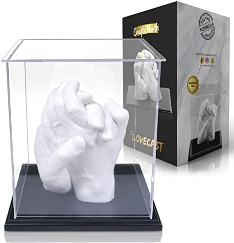 Crafts North Hand Casting DIY Kit for Couples | Complete kit with