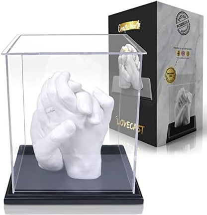 Crafts North Hand Casting DIY Kit for Couples | Complete kit with