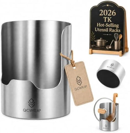 Thickened Stainless Steel Utensil Organizer Kitchen Holder for Pot Lid