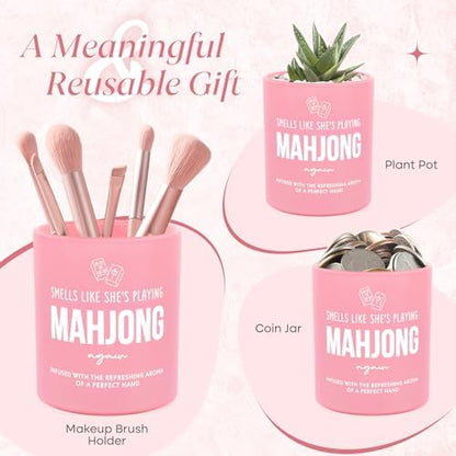Mahjong Gifts for Women, Handmade Candle for Mahjong Lovers, 10oz