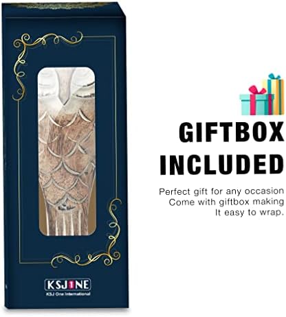 KSJONE Gift Packaged Unique Owl Spectacle Holder Wooden Eye glasses