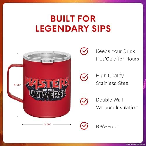 Dragon Glassware x Masters of the Universe Camp Mug 12oz - I Have The