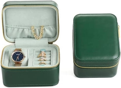 TAIMY Watch Jewelry Travel Case for Men and Women, 1 Slot Watch Pouch