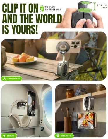 LISEN Airplane Travel Essentials for Flying Airplane Phone Holder for
