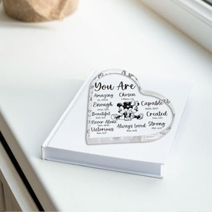 Cute Mouse Gifts for Women, Mouse Desk Decor Gift for Women Boy