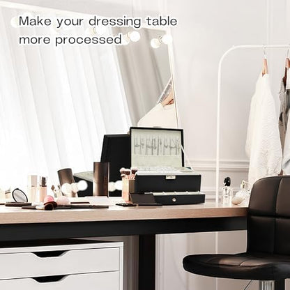 Jewelry Organizer, Travel Jewelry Box Organizers for Women Girls