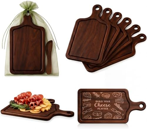 Nuenen 6 Pcs Small Charcuterie Boards Gift Bulk