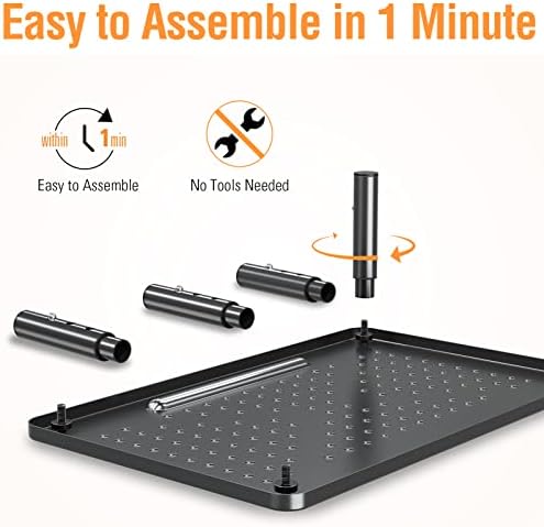ELIVED 2 Pack Monitor Stand Riser - 3 Height Adjustable Monitor Stand