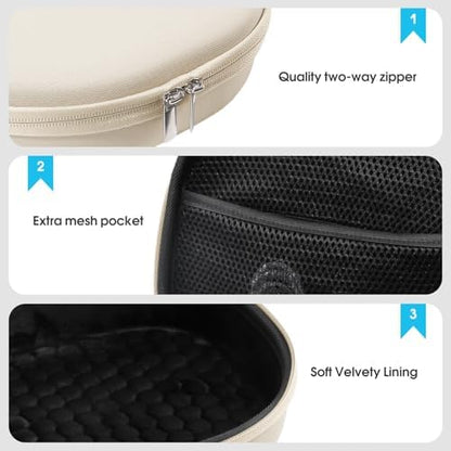 ProCase AirPods Max & AirPods Max 2 Hard Travel Case with Silicone