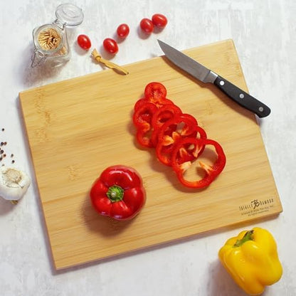 Totally Bamboo Wyoming State Shaped Cutting Board, Art by Fish Kiss
