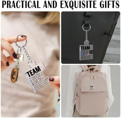 Team Appreciation Gifts Bulk for Coworkers Employee Staff Keychains