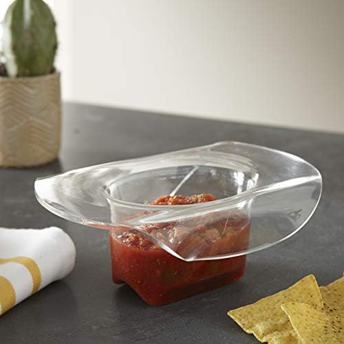 Huang Acrylic Small Clear Cowboy Hat | Perfect for Home Decor, Chip