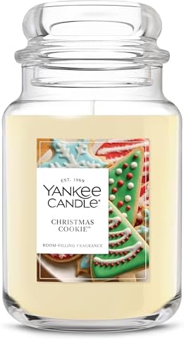 Yankee Candle Christmas Cookie Scented Candle, 22oz Large Jar