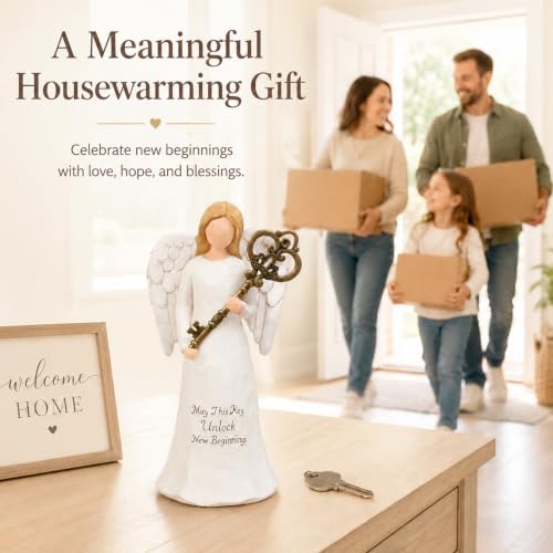 House Blessing Gifts, New Home Housewarming, Guardian Angel Key