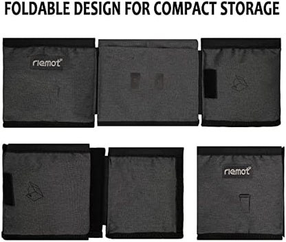 riemot Luggage Travel Cup Holder Free Hand Drink Caddy - Hold Two