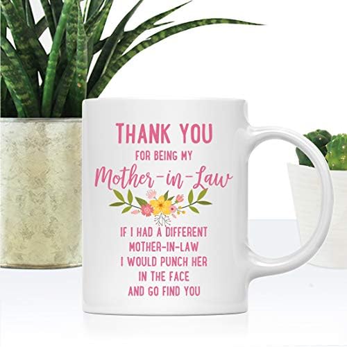 Andaz Press Funny Family 11oz. Coffee Mug Gift, Thank You For Being My