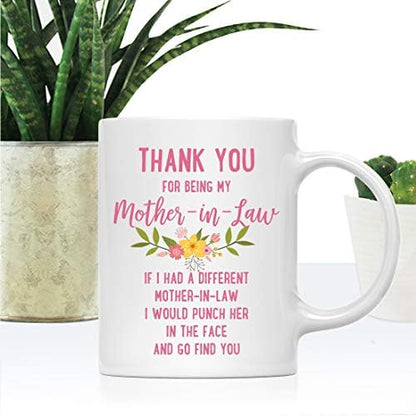 Andaz Press Funny Family 11oz. Coffee Mug Gift, Thank You For Being My