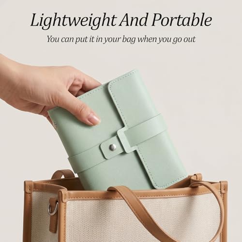 Earring Holder Organizer with Foldable Book Design Stud Jewelry Travel