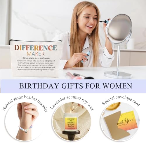 Difference Maker Gift, Thank You Gifts for Women Teacher Nurse Boss