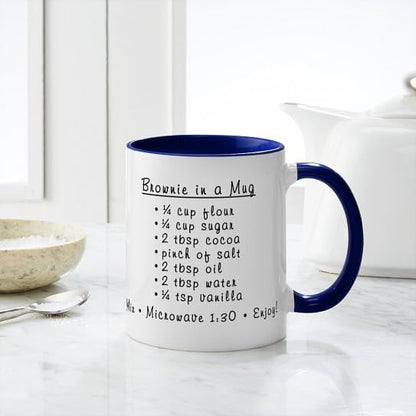 CafePress Brownie In A Mug Mugs 11 oz Mug