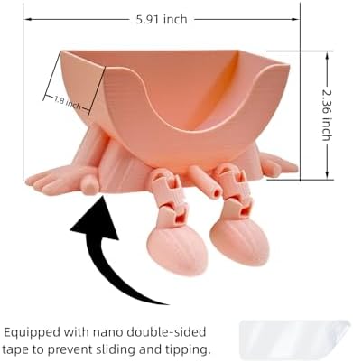 Hanging Sponge Holder with Drain Holes for Kitchen Sink