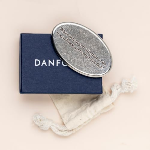 DANFORTH Fine Pewter What Would You Attempt Paperweight | Oval Office