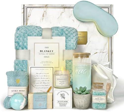 AHAGIFTREE Gift Basket for Women, Birthday Gifts Get Well Soon Gift