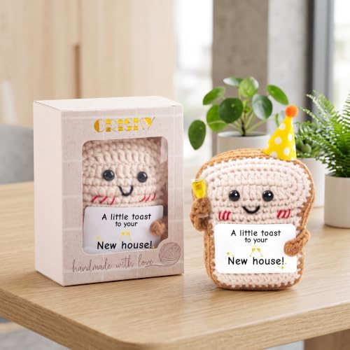 Crisky Housewarming Gifts for Couple Women Men with & Card | Handmade
