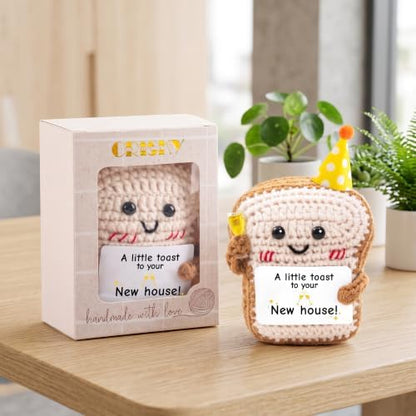 Crisky Housewarming Gifts for Couple Women Men with & Card | Handmade