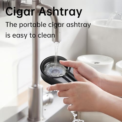 Portable Cigar Ashtray Cigarette Ash Tray for Indoor and Outdoor