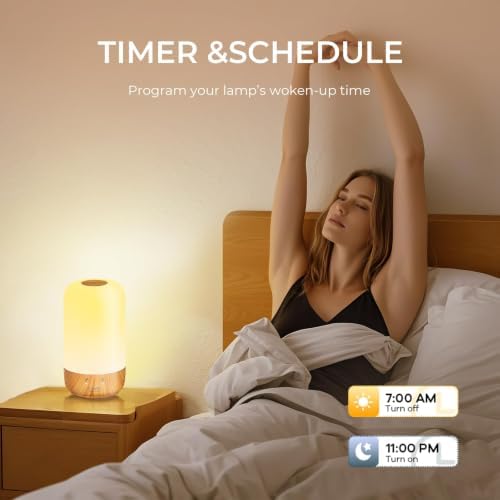 Tikkitouch Long Distance Touch Lamps Set of 2, Gifts for Couples &