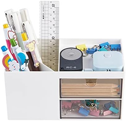 LETURE Office Desk Organizer with drawer, Office Supplies and Desk