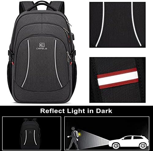CAFELE Backpack,17.3in Durable Travel Laptop Backpack, College