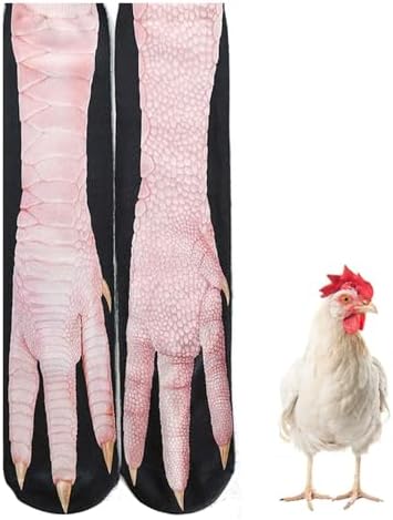 Animal Paws Socks - Novelty 3D Chicken Feet Socks Fathers Day Dad