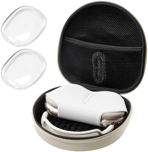 ProCase AirPods Max & AirPods Max 2 Hard Travel Case with Silicone